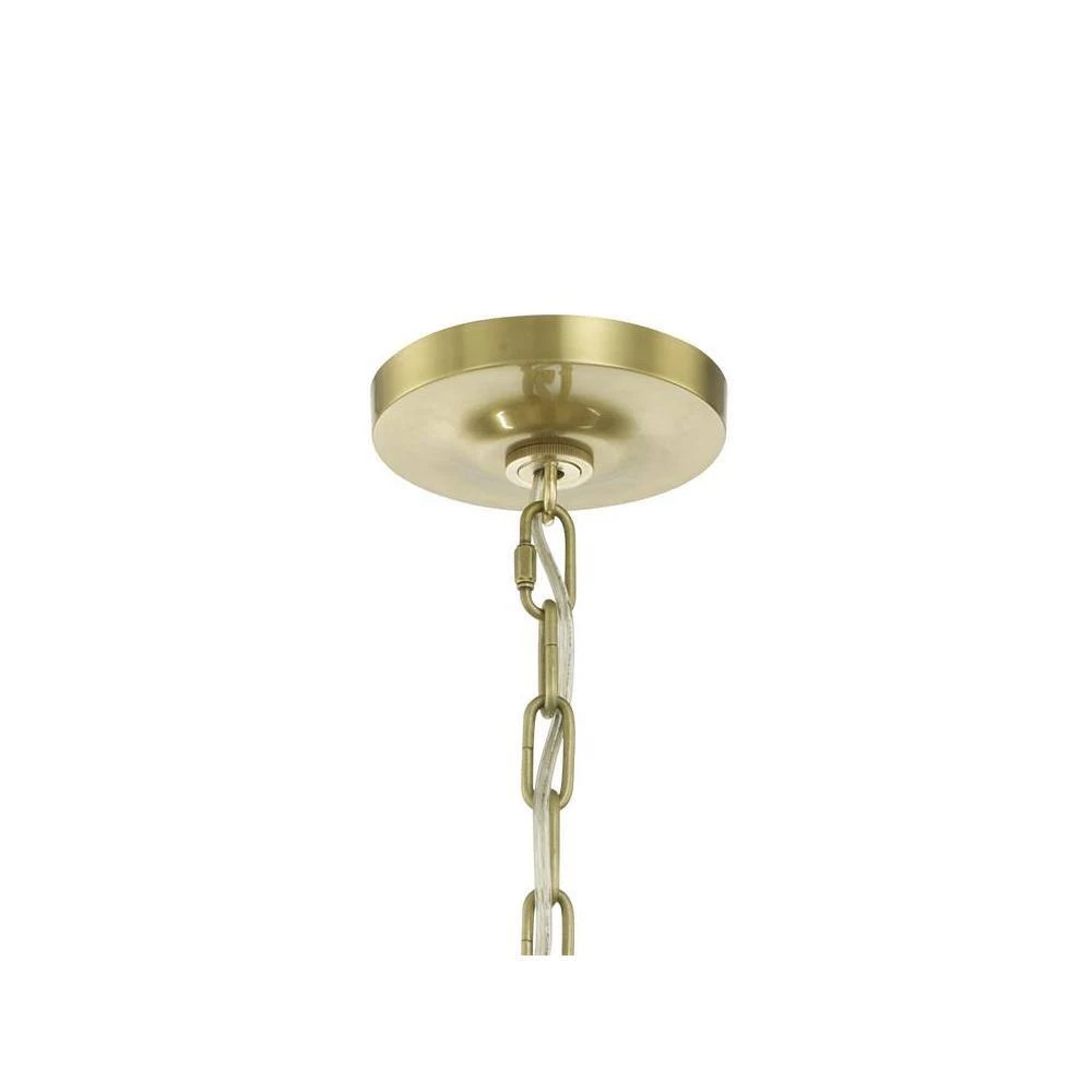 Bolton 8-Light Aged Brass Standard Chandelier by Crystorama 6 Bolton 8-Light Aged Brass Standard Chandelier by Crystorama - Image 4