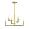 Dante 6-Light Aged Brass Chandelier by Crystorama -Crystorama popular store aged brass crystorama chandeliers dnt 6026 ag 64 1000