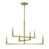 Dante 6-Light Aged Brass Chandelier by Crystorama -Crystorama popular store aged brass crystorama chandeliers dnt 6036 ag 64 1000