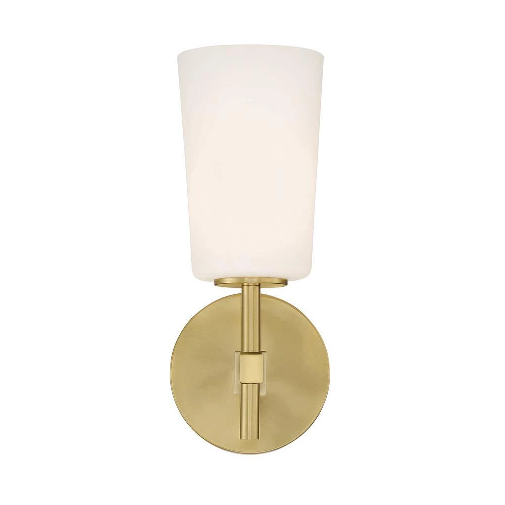 Colton 1-Light Aged BrassWall Sconce by Crystorama 5 Colton 1-Light Aged BrassWall Sconce by Crystorama - Image 3