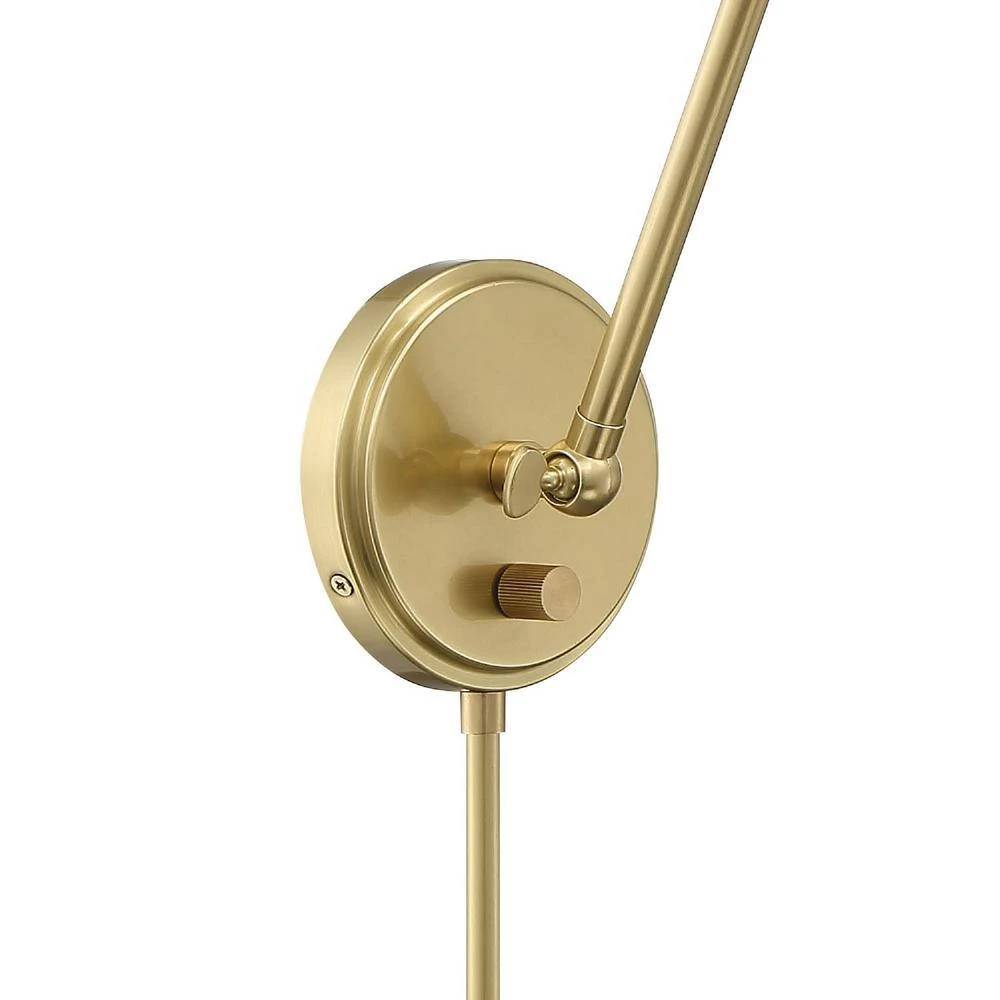 Mitchell 1-Light Aged Brass Sconce by Crystorama 7 Mitchell 1-Light Aged Brass Sconce by Crystorama - Image 5