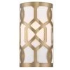 Jennings 1-Light Aged Brass Sconce by Crystorama -Crystorama popular store aged brass crystorama wall sconces 2262 ag 64 1000