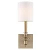 Lloyd 1-Light Aged Brass Sconce by Crystorama