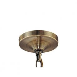 Hampton 5-Light Antique Brass Shaded Chandelier with Silk Shade by Crystorama -Crystorama popular store antique brass crystorama chandeliers 5625 ab 1f 1000