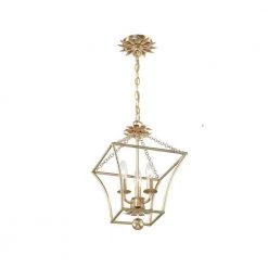 Broche 3-Light Antique Gold Chandelier by Crystorama -Crystorama popular store antique gold crystorama chandeliers 514 ga 4f 1000