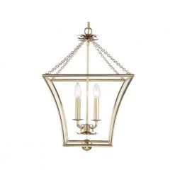 Broche 4-Light Antique Gold Chandelier by Crystorama -Crystorama popular store antique gold crystorama chandeliers 516 ga 1f 1000