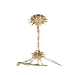Broche 4-Light Antique Gold Chandelier by Crystorama -Crystorama popular store antique gold crystorama chandeliers 516 ga 44 1000