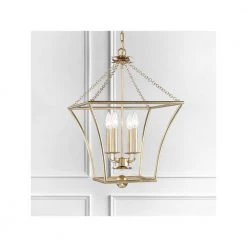 Broche 4-Light Antique Gold Chandelier by Crystorama -Crystorama popular store antique gold crystorama chandeliers 516 ga fa 1000