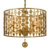 Layla 5-Light Antique Gold Chandelier by Crystorama 1 Layla 5-Light Antique Gold Chandelier by Crystorama -Crystorama popular store antique gold crystorama chandeliers 545 ga 64 1000