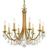Bridgehampton 8-Light Antique Gold Crystal Chandelier by Crystorama 1 Bridgehampton 8-Light Antique Gold Crystal Chandelier by Crystorama -Crystorama popular store antique gold crystorama chandeliers 8828 ga cl mwp 64 1000