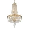 Arcadia 4-Light Antique Gold Crystal Chandelier by Crystorama -Crystorama popular store antique gold crystorama chandeliers arc 1907 ga cl mwp 64 1000