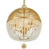 Duval 3-Light Antique Gold Cage Chandelier by Crystorama -Crystorama popular store antique gold crystorama chandeliers duv 623 ga 64 1000