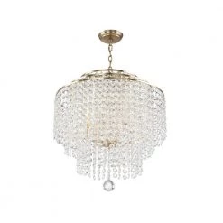 Gabrielle 6-Light Antique Gold Chandelier by Crystorama 12 Gabrielle 6-Light Antique Gold Chandelier by Crystorama -Crystorama popular store antique gold crystorama chandeliers gab b7305 ga 1f 1000