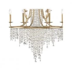 Gabrielle 12-Light Antique Gold Chandelier by Crystorama 12 Gabrielle 12-Light Antique Gold Chandelier by Crystorama -Crystorama popular store antique gold crystorama chandeliers gab b7312 ga 1f 1000