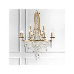 Gabrielle 12-Light Antique Gold Chandelier by Crystorama 15 Gabrielle 12-Light Antique Gold Chandelier by Crystorama -Crystorama popular store antique gold crystorama chandeliers gab b7312 ga 76 1000