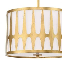 Royston 3-Light Antique Gold Pendant by Crystorama -Crystorama popular store antique gold crystorama chandeliers roy 803 ga 4f 1000