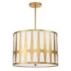 Royston 5-Light Antique Gold Pendant by Crystorama