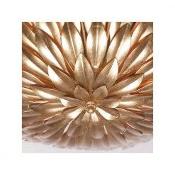 Broche 24 in 6-Light Antique Gold Flush Mount by Crystorama -Crystorama popular store antique gold crystorama flush mount lights 507 ga 4f 1000