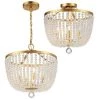 Rylee 16.5 in. 4-Light Antique Gold Flush Mount by Crystorama 2 Rylee 16.5 in. 4-Light Antique Gold Flush Mount by Crystorama -Crystorama popular store antique gold crystorama flush mount lights 604 ga ceiling 64 1000