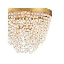 Fiona 13.75 in. 3-Light Antique Gold Flush Mount by Crystorama 12 Fiona 13.75 in. 3-Light Antique Gold Flush Mount by Crystorama -Crystorama popular store antique gold crystorama flush mount lights fio a9103 ga wh 44 1000