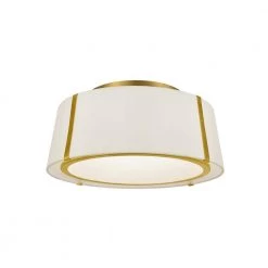 Fulton 18 in 3-Light Antique Gold Flush Mount by Crystorama -Crystorama popular store antique gold crystorama flush mount lights ful 905 ga 4f 1000