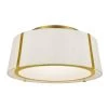 Fulton 18 in 3-Light Antique Gold Flush Mount by Crystorama -Crystorama popular store antique gold crystorama flush mount lights ful 905 ga 64 1000