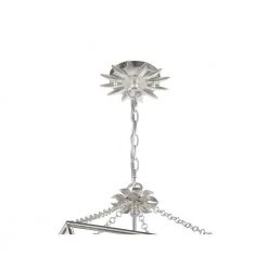 Broche 3-Light Antique Silver Chandelier by Crystorama -Crystorama popular store antique silver crystorama chandeliers 514 sa 44 1000