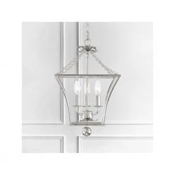 Broche 3-Light Antique Silver Chandelier by Crystorama -Crystorama popular store antique silver crystorama chandeliers 514 sa fa 1000