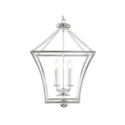 Broche 4-Light Antique Silver Chandelier by Crystorama -Crystorama popular store antique silver crystorama chandeliers 516 sa 1f 1000