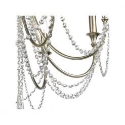 Arcadia 8-Light Antique Silver Crystal Chandelier by Crystorama -Crystorama popular store antique silver crystorama chandeliers arc 1908 sa cl mwp 76 1000