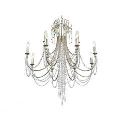 Arcadia 12-Light Antique Silver Crystal Chandelier by Crystorama 11 Arcadia 12-Light Antique Silver Crystal Chandelier by Crystorama -Crystorama popular store antique silver crystorama chandeliers arc 1909 sa cl mwp 4f 1000