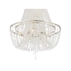 Arcadia 9-Light Antique Silver Chandelier by Crystorama -Crystorama popular store antique silver crystorama chandeliers arc 1917 sa cl mwp 44 1000