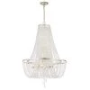 Arcadia 9-Light Antique Silver Chandelier by Crystorama -Crystorama popular store antique silver crystorama chandeliers arc 1917 sa cl mwp 64 1000