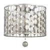 Layla 15 in 3-Light Antique Silver Flush Mount by Crystorama -Crystorama popular store antique silver crystorama flush mount lights 544 sa 64 1000