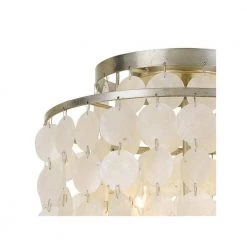 Brielle 13 in. 3-Light Antique Silver Flush Mount by Crystorama -Crystorama popular store antique silver crystorama flush mount lights bri 3003 sa 1f 1000