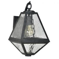Glacier 1-Light Black Charcoal Outdoor Sconce by Crystorama 9 Glacier 1-Light Black Charcoal Outdoor Sconce by Crystorama -Crystorama popular store black charcoal crystorama outdoor sconces gla 9701 wt bc c3 1000