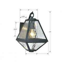 Crystorama popular store -Crystorama popular store black charcoal crystorama outdoor sconces gla 9701 wt bc e1 1000
