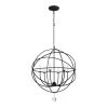 Solaris 6-Light Black Chandelier by Crystorama 2 Solaris 6-Light Black Chandelier by Crystorama -Crystorama popular store black crystorama chandeliers 9226 bk 64 1000
