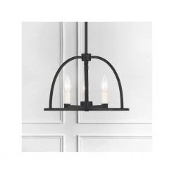 Abbott 3-Light Black Chandelier by Crystorama -Crystorama popular store black crystorama chandeliers abb 3003 bk fa 1000