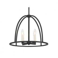 Abbott 4-Light Black Chandelier by Crystorama -Crystorama popular store black crystorama chandeliers abb 3004 bk 44 1000