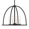 Abbott 4-Light Black Chandelier by Crystorama -Crystorama popular store black crystorama chandeliers abb 3004 bk 64 1000