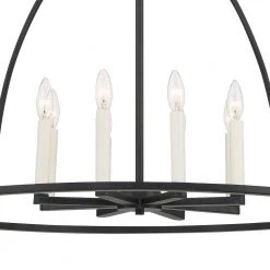 Abbott 8-Light Black Chandelier by Crystorama -Crystorama popular store black crystorama chandeliers abb 3008 bk 44 1000