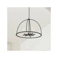 Abbott 8-Light Black Chandelier by Crystorama -Crystorama popular store black crystorama chandeliers abb 3008 bk 76 1000