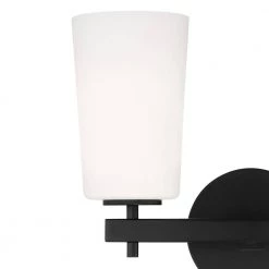 Colton 2-Light Black Wall Sconce by Crystorama -Crystorama popular store black crystorama vanity lighting col 102 bk 1f 1000