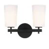 Colton 2-Light Black Wall Sconce by Crystorama 2 Colton 2-Light Black Wall Sconce by Crystorama -Crystorama popular store black crystorama vanity lighting col 102 bk 64 1000