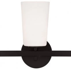 Colton 3-Light Black Wall Sconce by Crystorama -Crystorama popular store black crystorama vanity lighting col 103 bk 1f 1000
