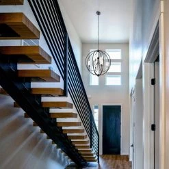 Sylvan 8-Light Black Forged Chandelier with Silk Shade by Crystorama -Crystorama popular store black forged crystorama chandeliers 2246 bf 1f 1000