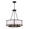 Bryant 6-Light Black Forged Chandelier by Crystorama