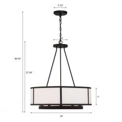 Bryant 6-Light Black Forged Chandelier by Crystorama -Crystorama popular store black forged crystorama chandeliers bry 8006 bf fa 1000