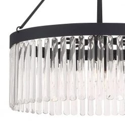Emory 8-Light Black Forged Chandelier by Crystorama 10 Emory 8-Light Black Forged Chandelier by Crystorama -Crystorama popular store black forged crystorama chandeliers emo 5406 bf 44 1000
